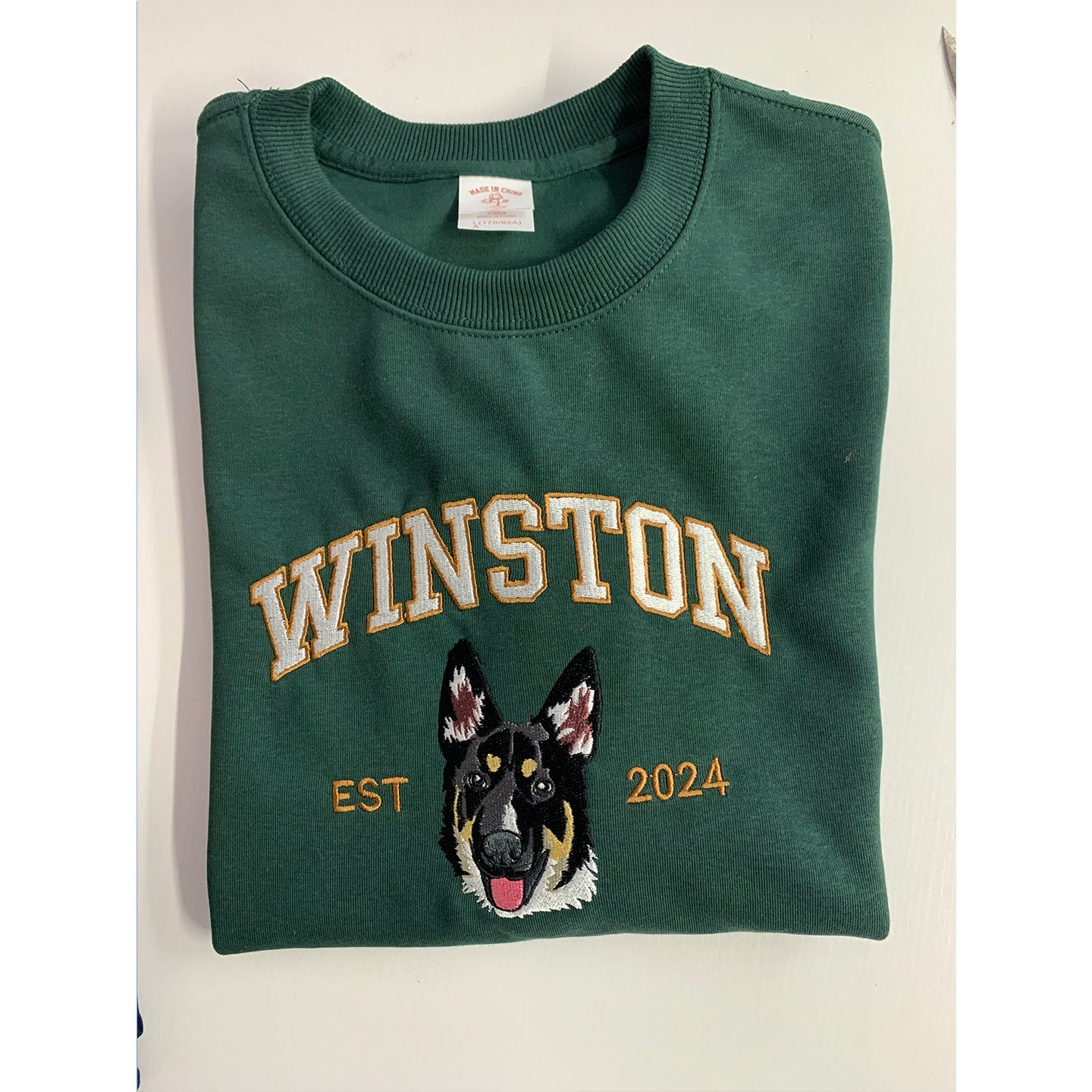 Custom Pet Embroidery T-Shirt