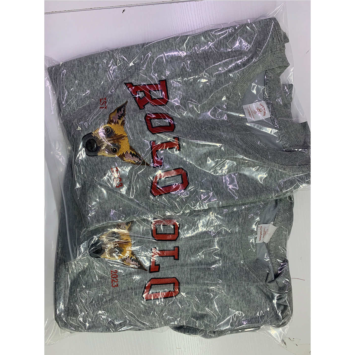 Custom Pet Embroidery T-Shirt