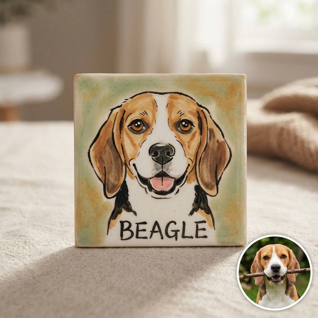 Custom Pet Fridge Ceramic Magnets