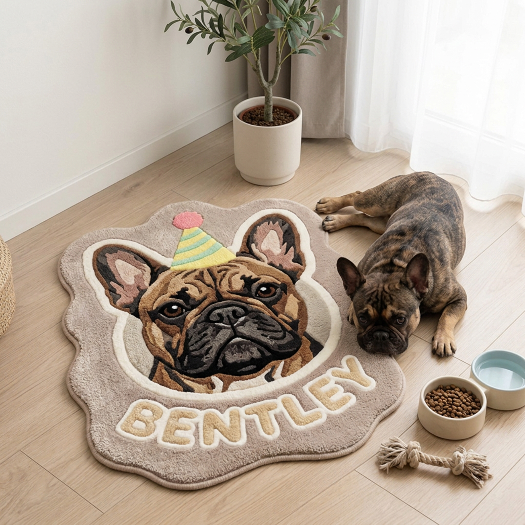 Personalized Plush Pet Rug