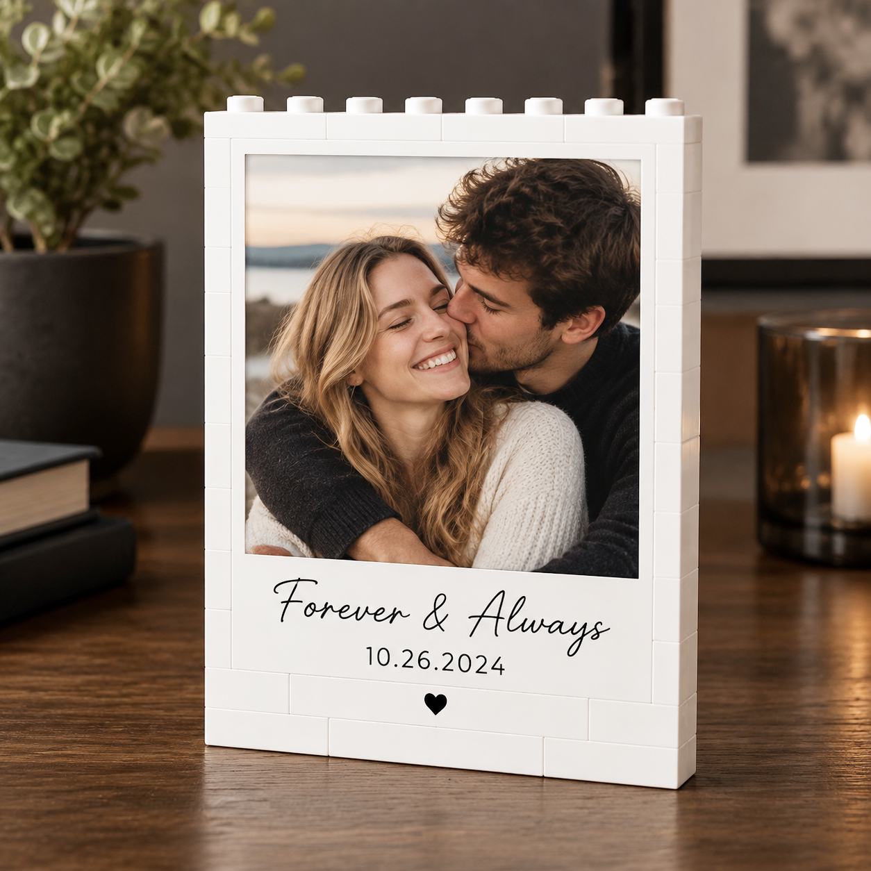 Personalized Photo Puzzle Blocks Ornaments