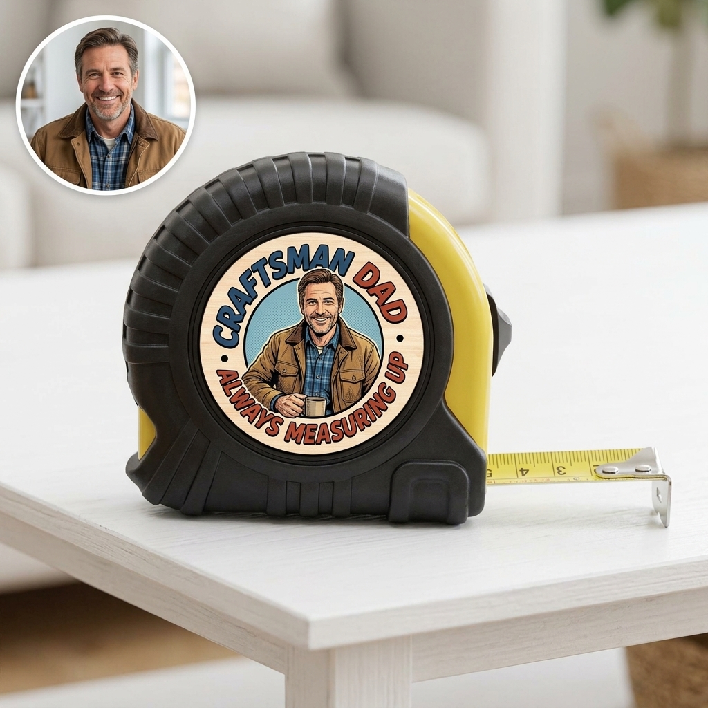 Personalized Tape Measure for Dad/Family/Men