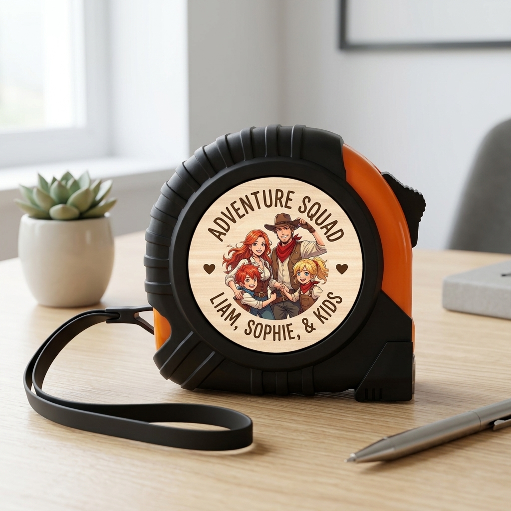 Personalized Tape Measure for Dad/Family/Men