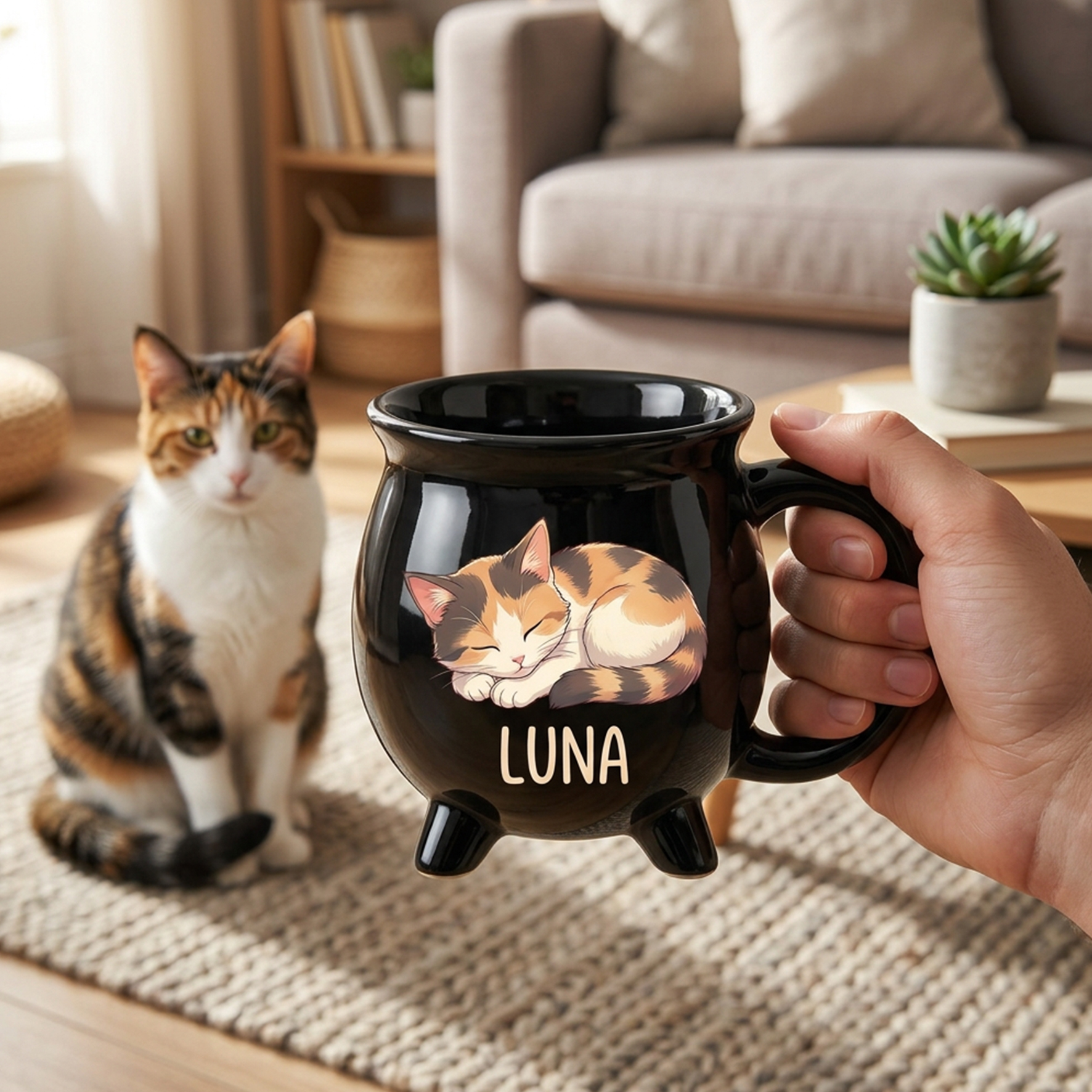 Custom Ceramic Coffee Mug with Photo