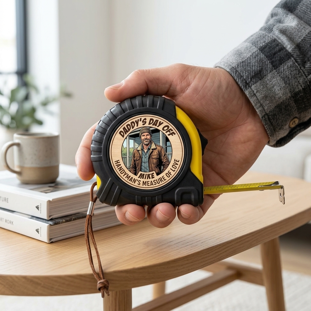 Personalized Tape Measure for Dad/Family/Men