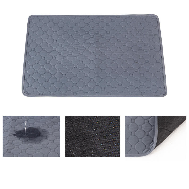 Washable Pet Pee Pad – 4-Layer Waterproof Training Mat for Dogs & Cats