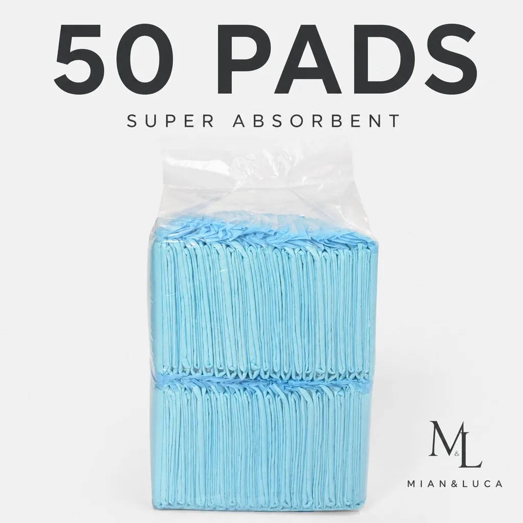 50 pads super absorbent puppy training pads