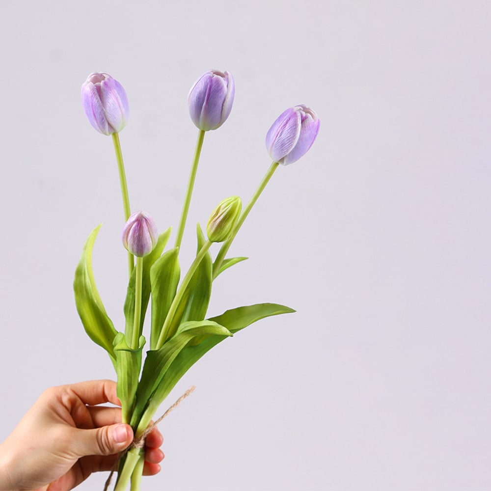 🌷 Lifelike Tulip Bouquet Décor for Every Space 3