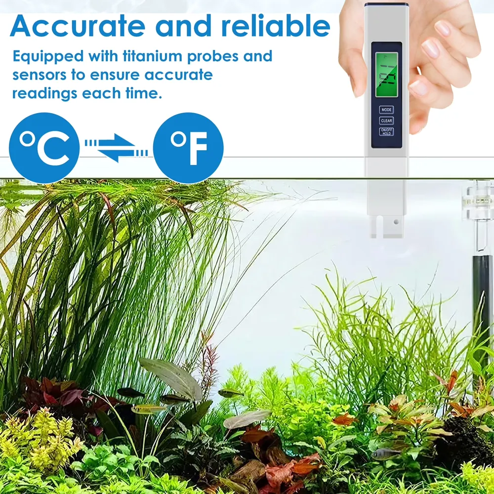 💧🔬Water Quality Tester – Accurate Digital TDS Meter for Drinking Water, Hydroponics & Aquariums