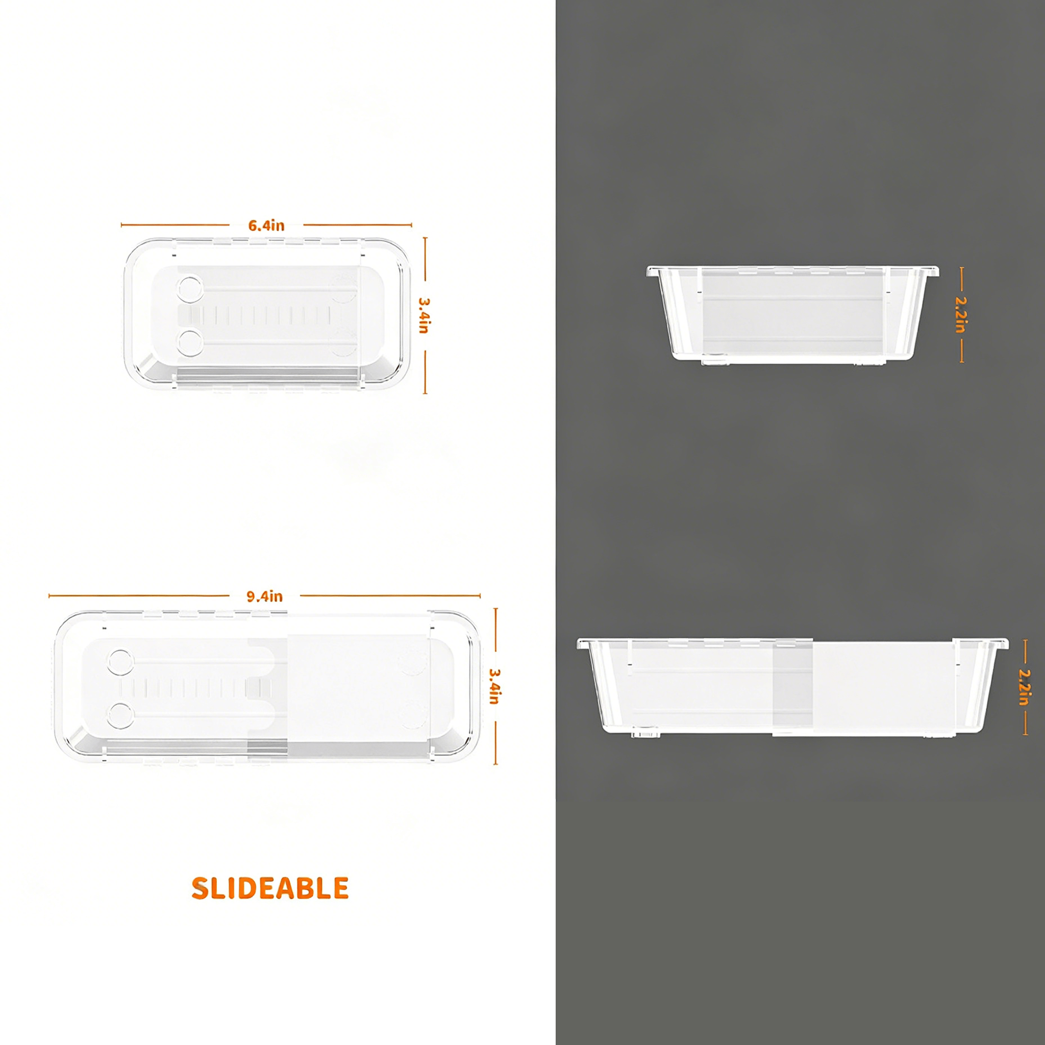 🧩 Expandable Drawer Organizer