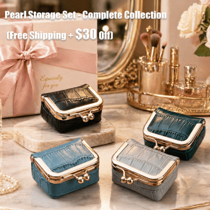 🐊 Genuine Leather Crocodile-Pattern Mini Jewelry Case 1