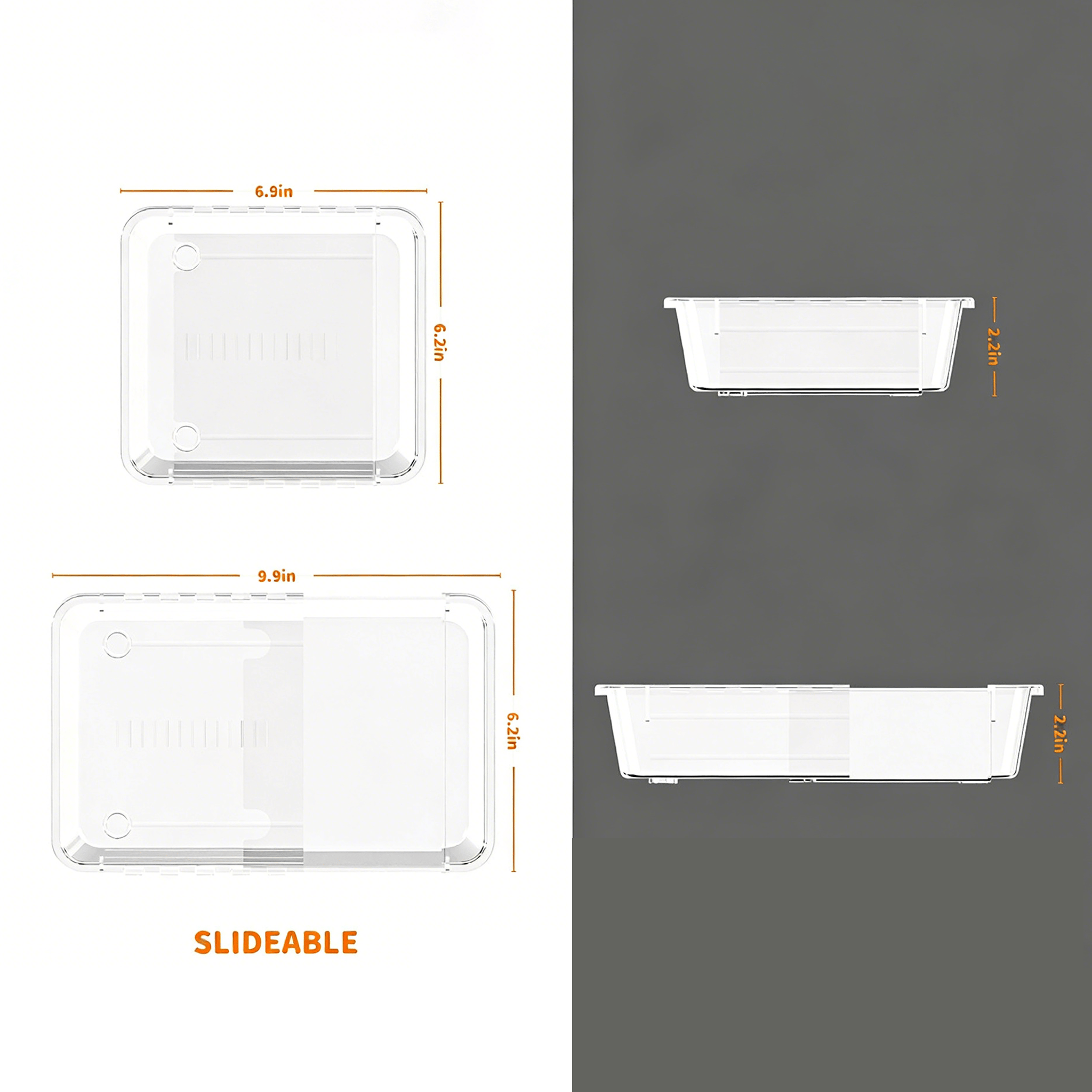 🧩 Expandable Drawer Organizer