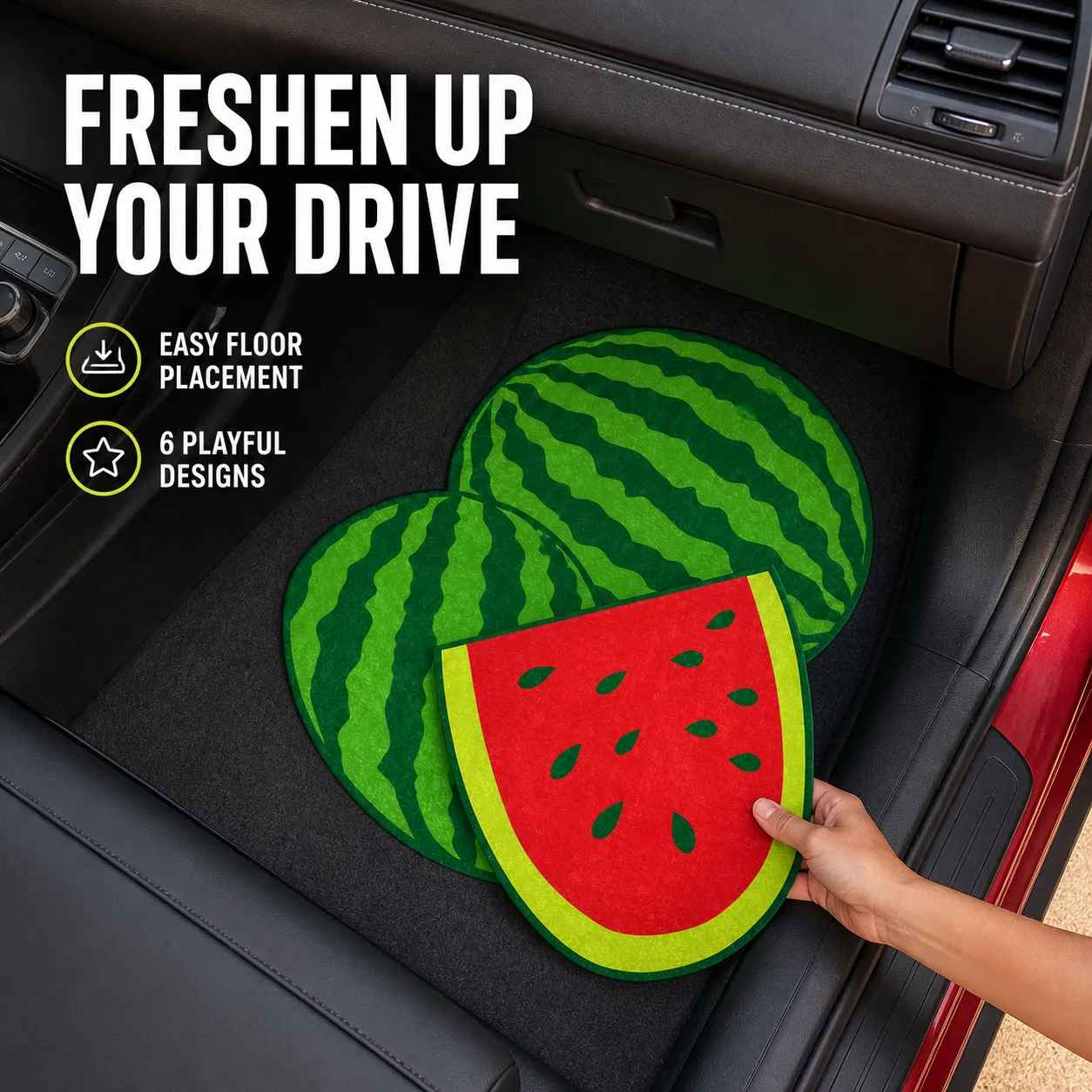 Fresh Ride Scented Car Floor Mat