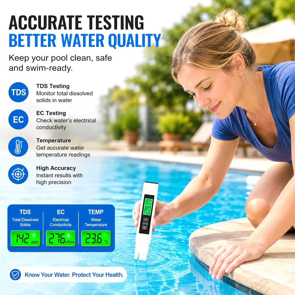💧🔬Water Quality Tester – Accurate Digital TDS Meter for Drinking Water, Hydroponics & Aquariums