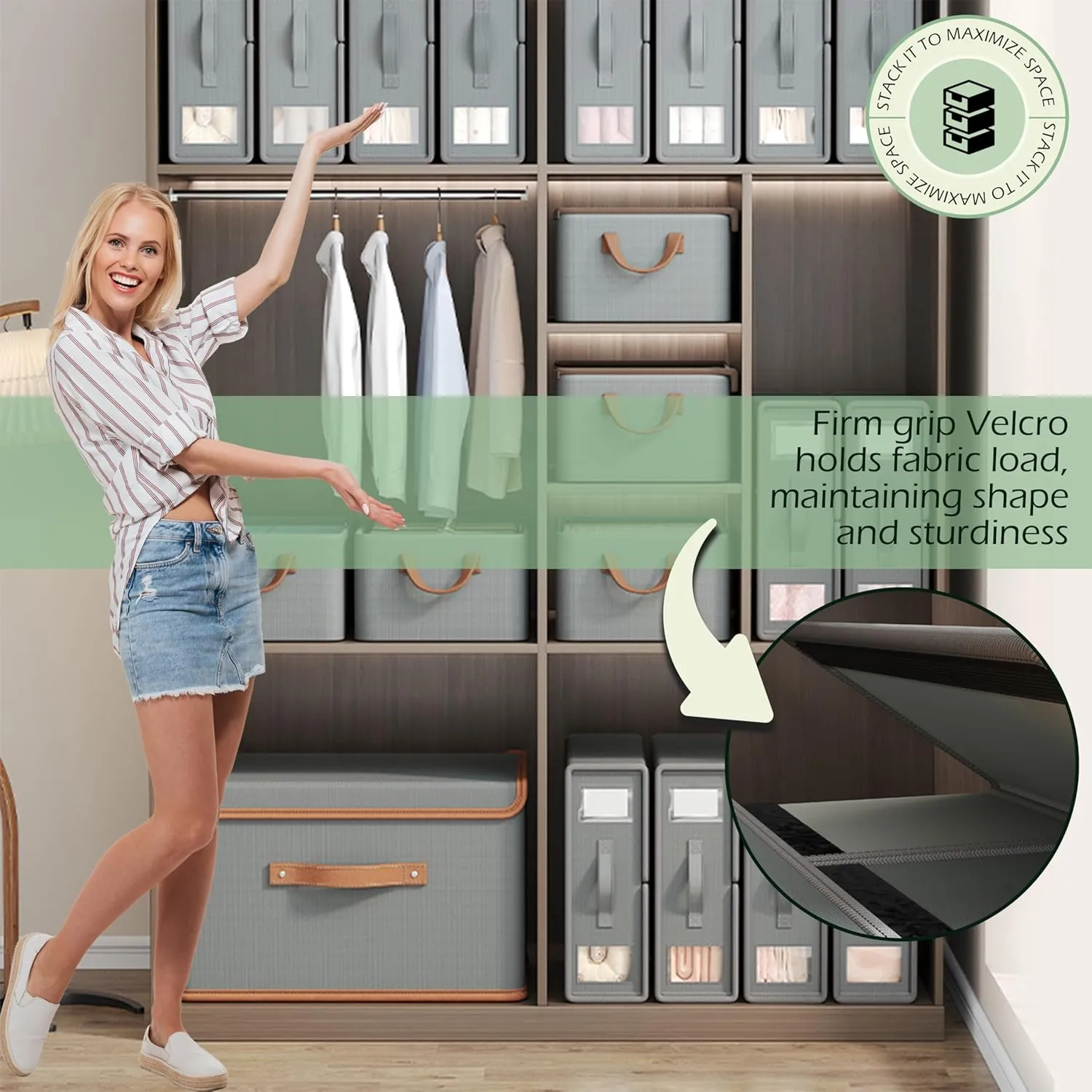 Bedding Storage Organizer: Reclaim your bedroom space with reinforced handles and clear windows that make finding your spare quilts effortless. 🏠🛌