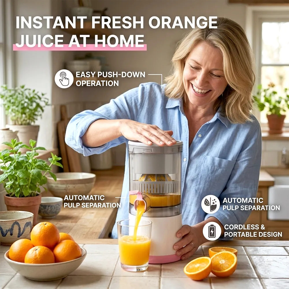 🍊 Portable Electric Citrus Juicer