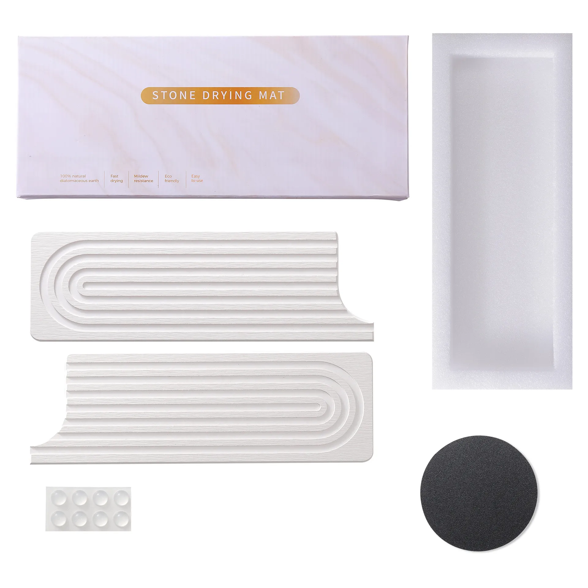 💧 Ultra-Absorbent Faucet Splash Guard Mat