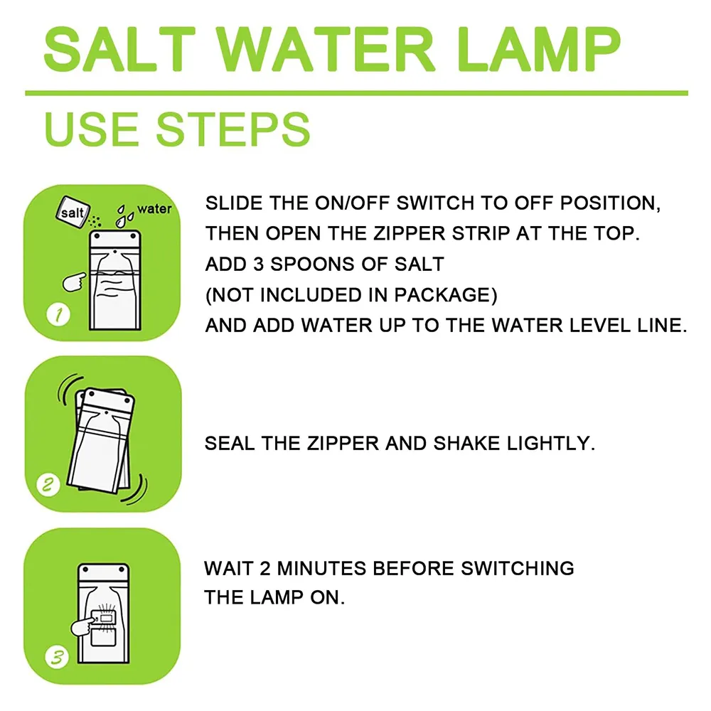 Salt Water Emergency Lamp: Lighting your home instantly with just water and salt, no batteries or charging required. 🧂💡