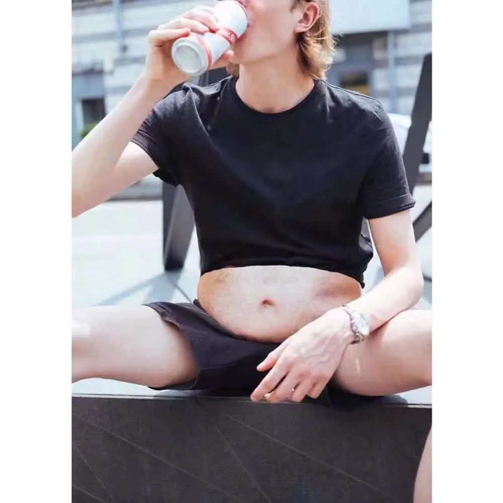 Fake Belly Waist Pack – Funny Dad Bod Fanny Pack