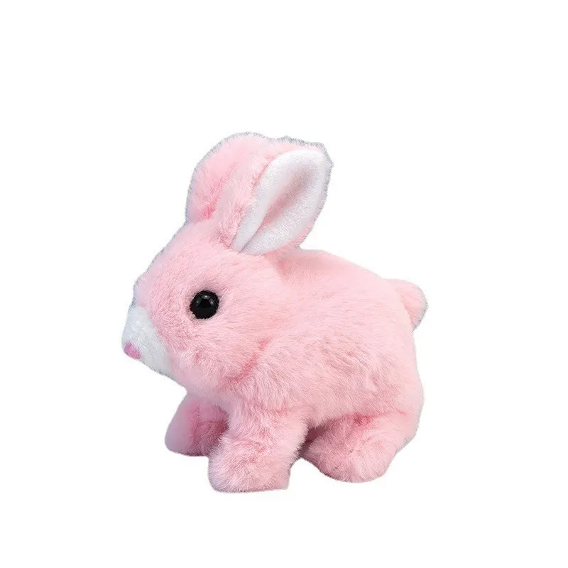 🐰 Interactive rabbit plush toy with 🎁 3D Printed Easter Bunny Egg Fidget Toy