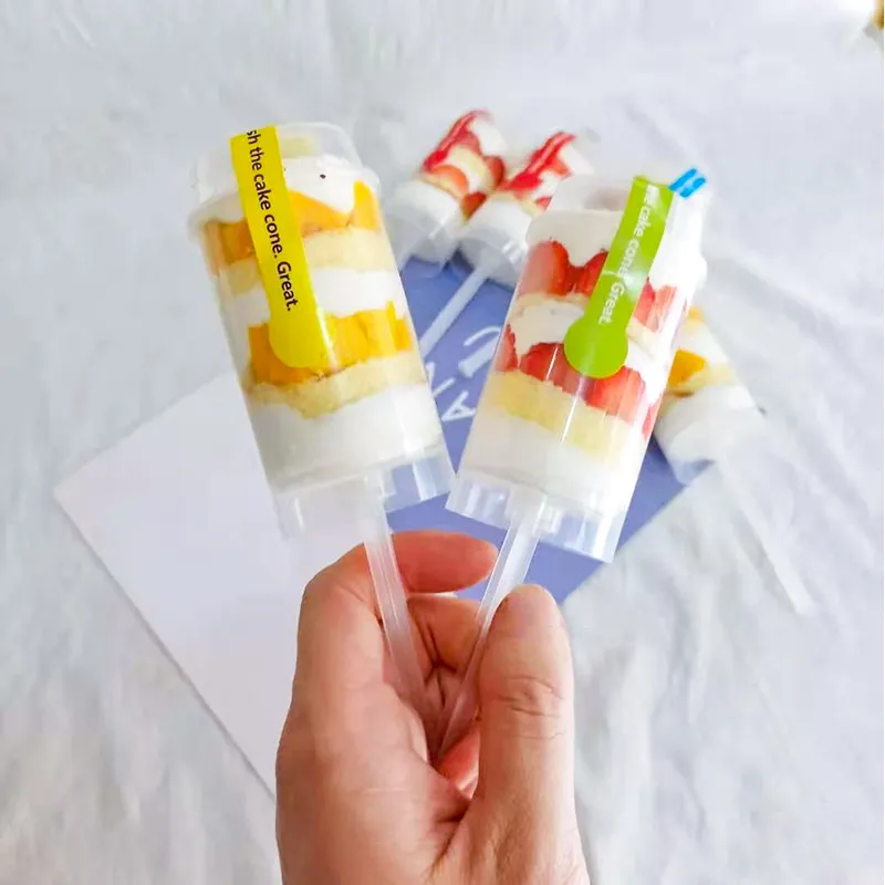 🍰 Push Pop Dessert Containers