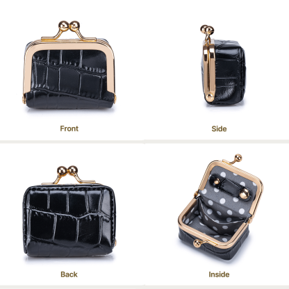 🐊 Genuine Leather Crocodile-Pattern Mini Jewelry Case 1
