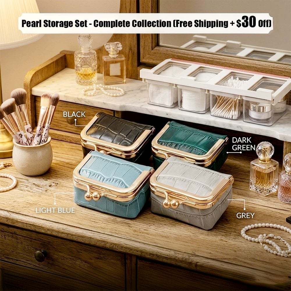 🐊 Genuine Leather Crocodile-Pattern Mini Jewelry Case 1
