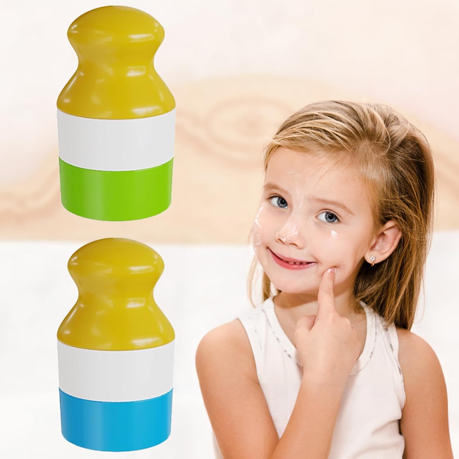 Nachfüllbarer Sonnencreme-Rollerapplikator