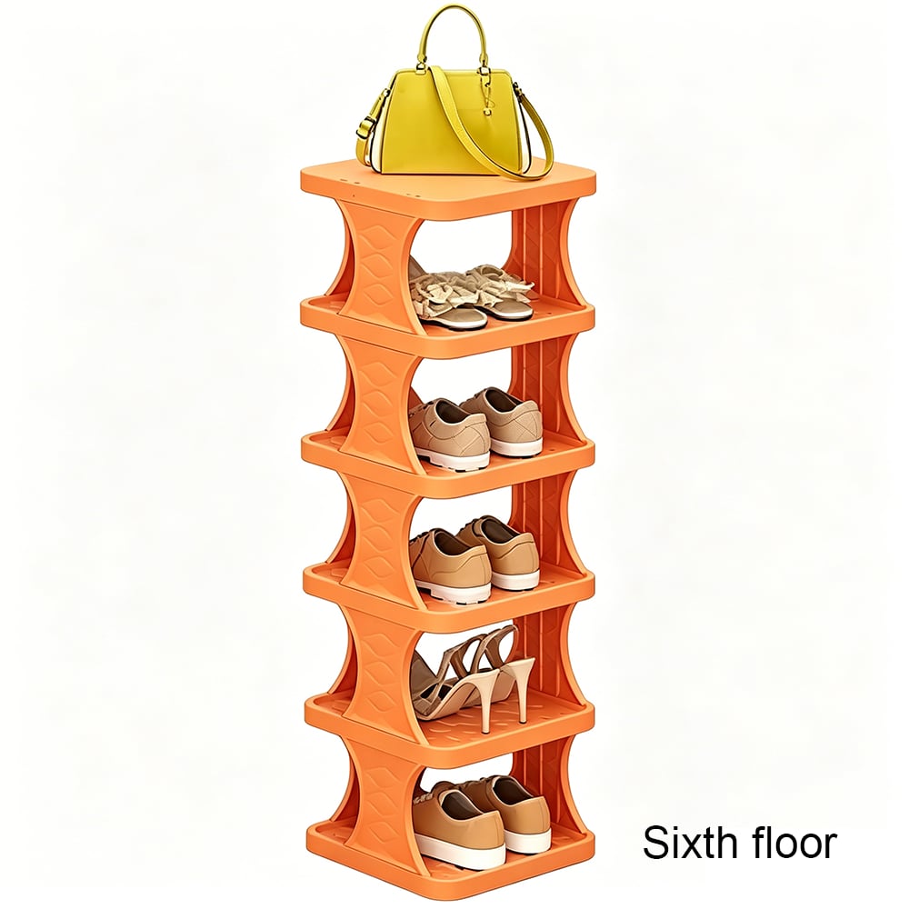 Schmales platzsparendes Schuhregal