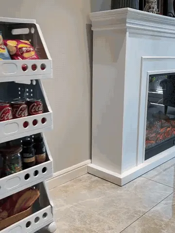 Stack & Roll Easy-Access Storage Cart demonstration