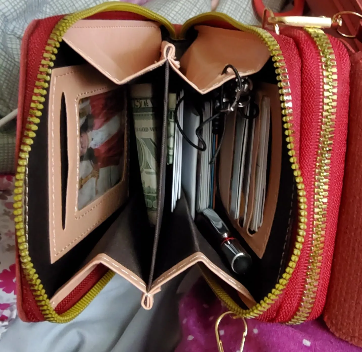 Ease of access to phone without opening case