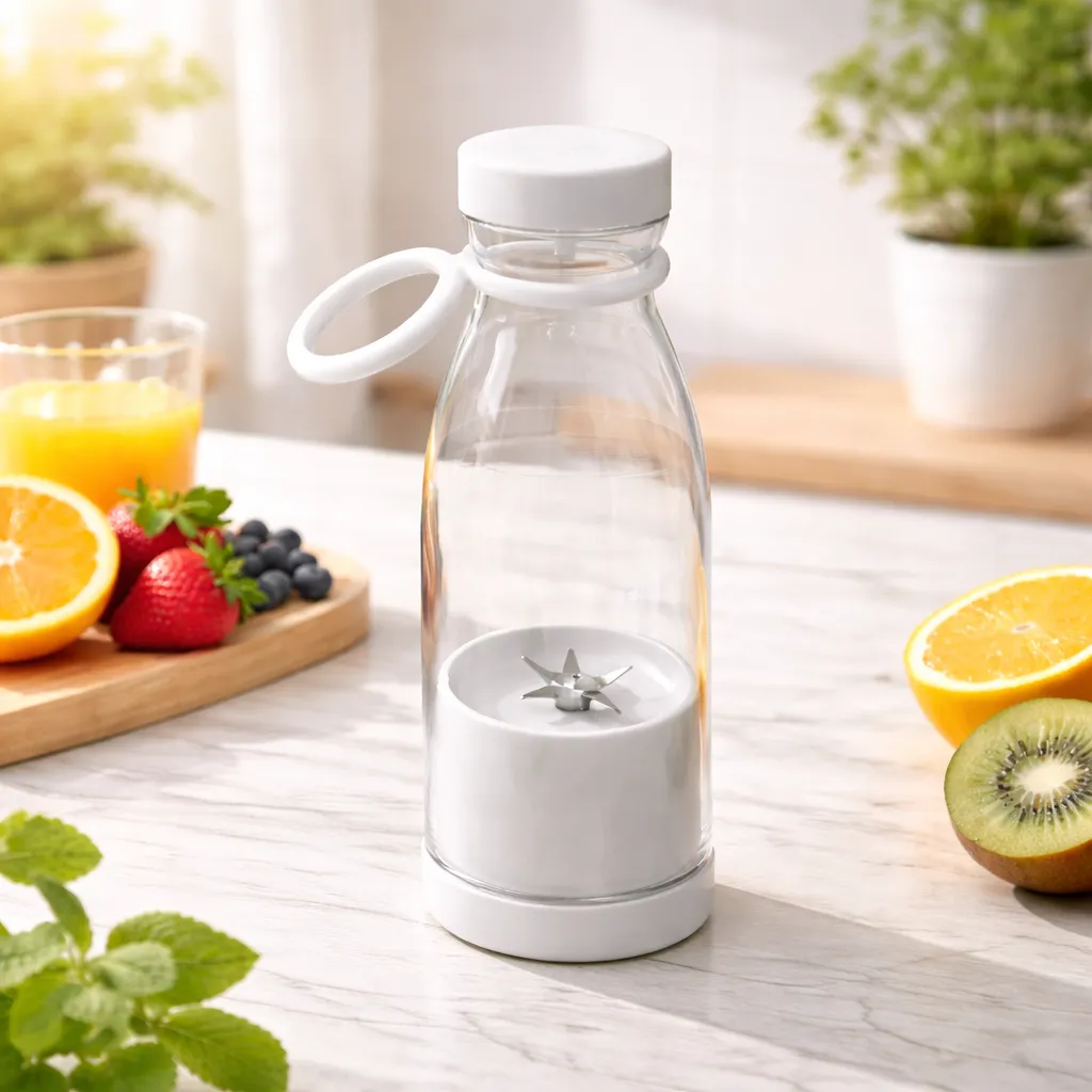 🍹 Portable Juicer Cup: Blend your daily vitamins anywhere without the bulk of a kitchen blender. 🍓