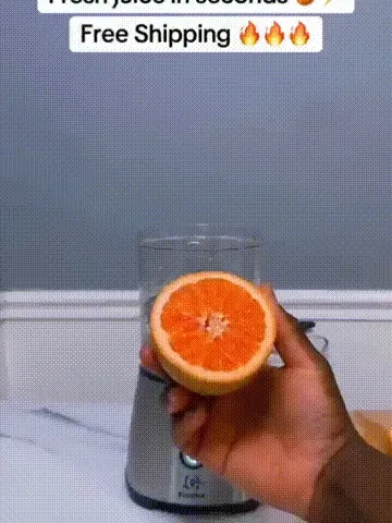🍊 Portable Electric Citrus Juicer demonstration