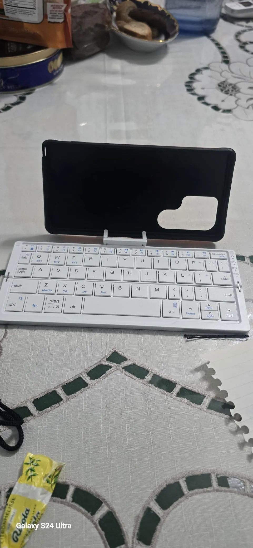 Teclado plegable
