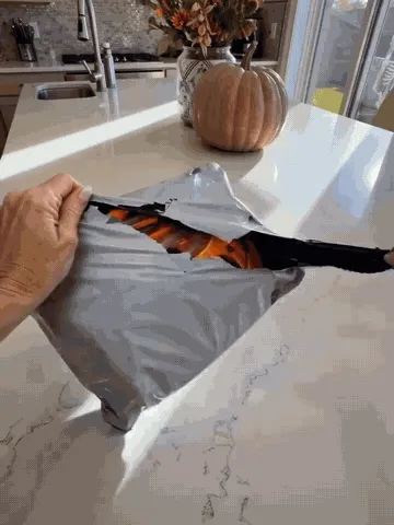Stand-Up Pumpkin Trick-or-Treat Bag Set demonstration