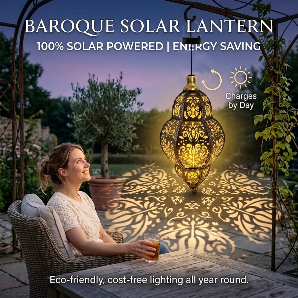 Dekorative Solar-Außenlaternen