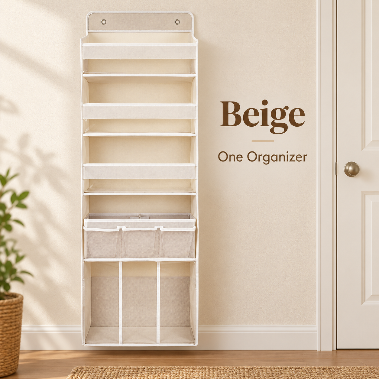 Over-the-Door Organizer for Easy-Access Everyday Storage