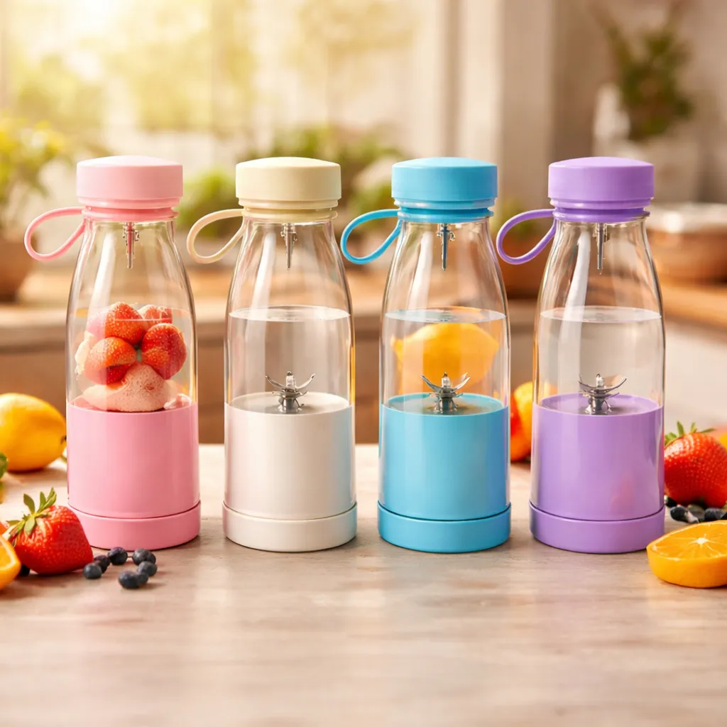 🍹 Portable Juicer Cup: Blend your daily vitamins anywhere without the bulk of a kitchen blender. 🍓