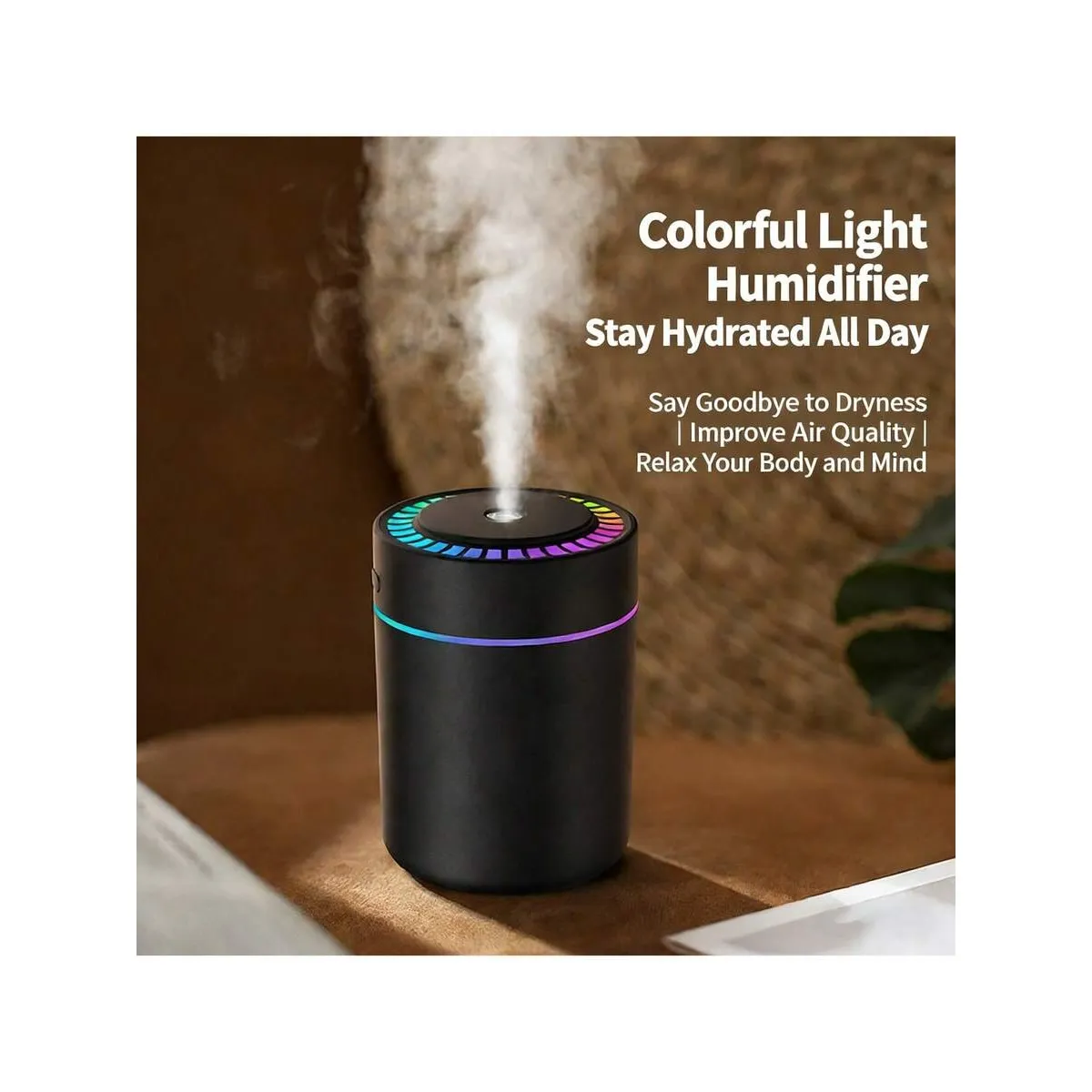 ColorGlow USB Aroma Diffuser & Humidifier