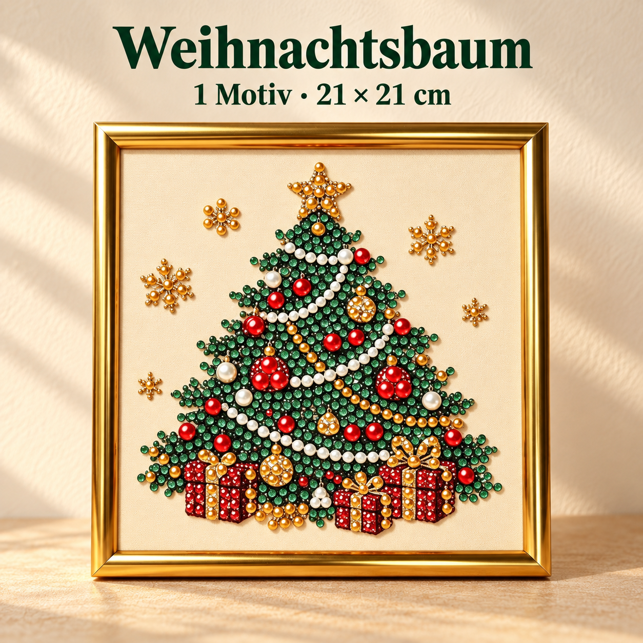 Weihnachts-Diamond-Painting für selbst gestalteten Festtagsglanz – weitere Ansicht