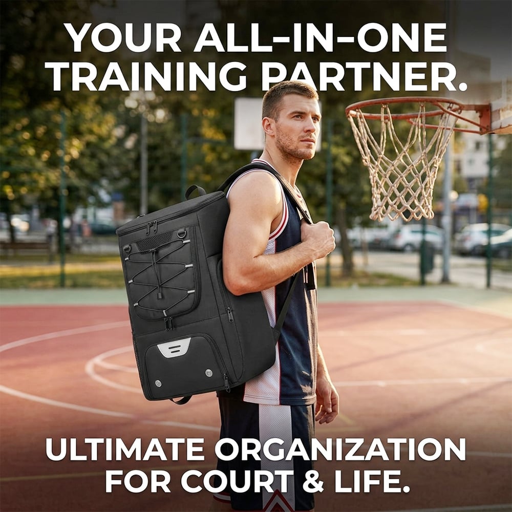 Basketball-Rucksack mit großem Fassungsvermögen