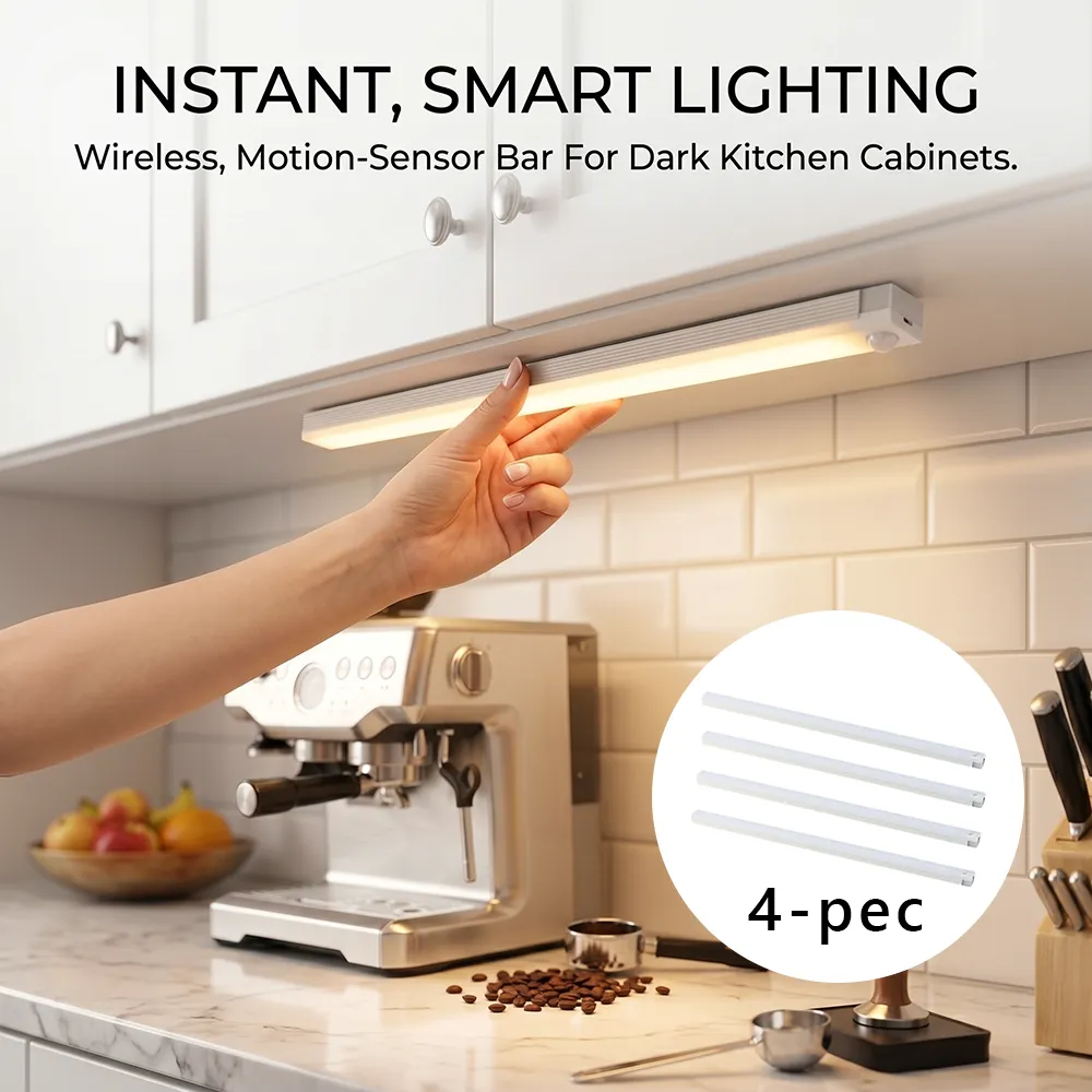 💡 Magnetic Cabinet Light: End the struggle of searching through dark pantries or closets with hands-free illumination. 🔦