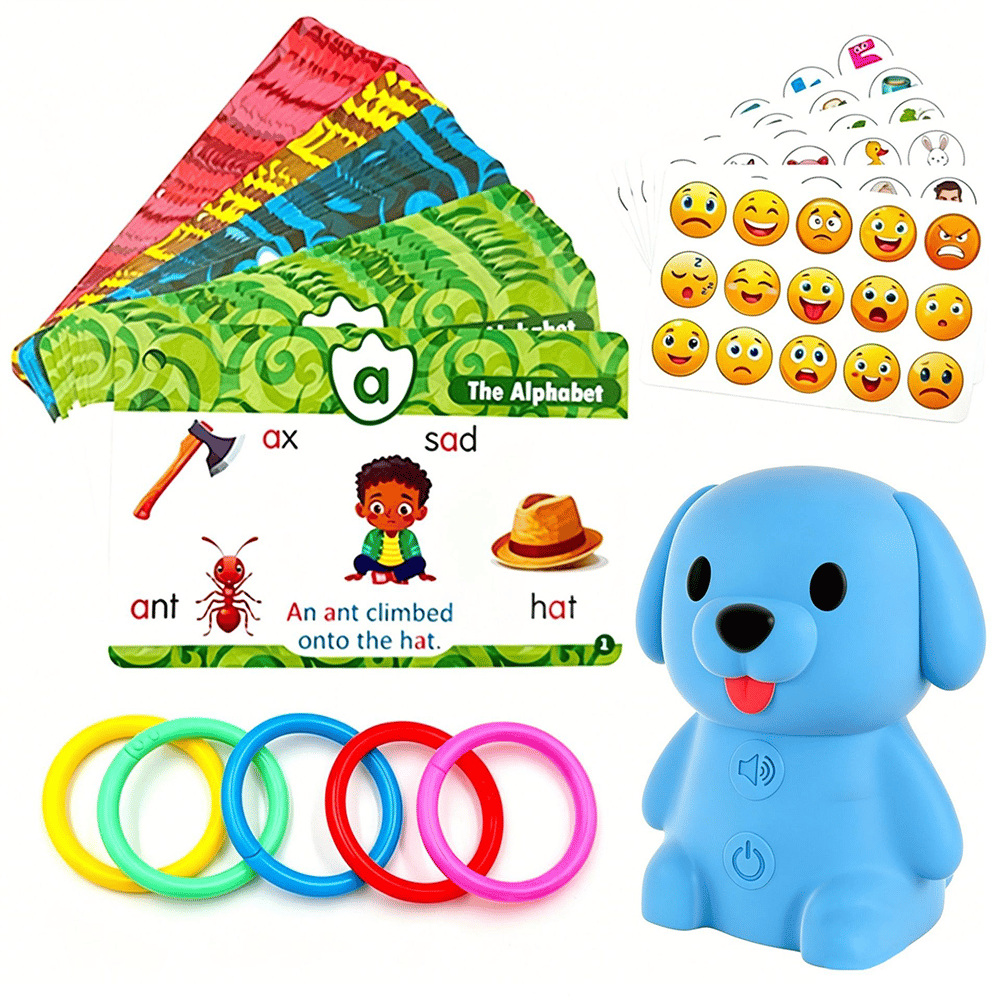 Lautlern-Karten mit sprechendem Stift – interaktives Lernset für Kinder von 2–6 Jahren