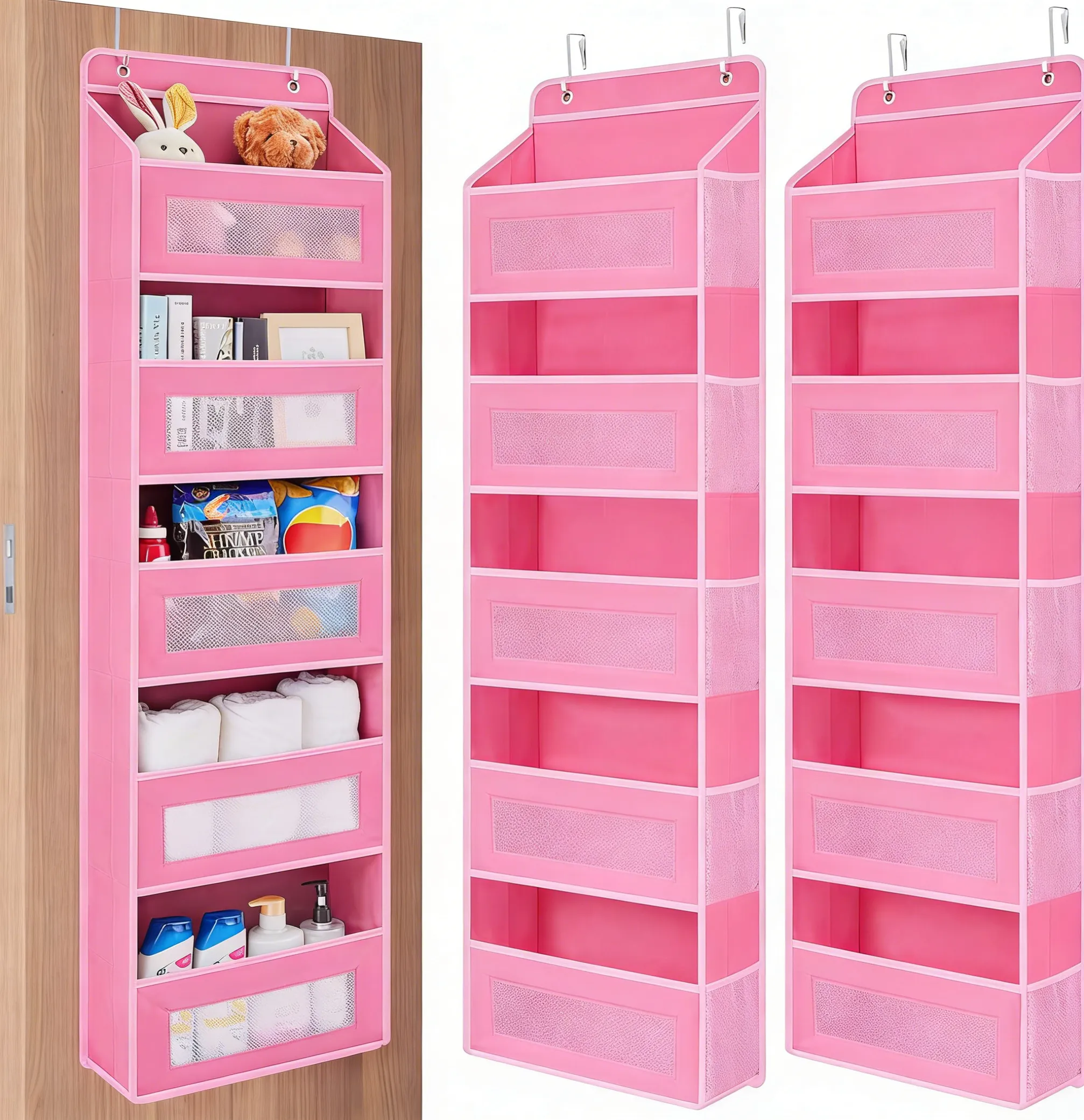 🧸Door Hanging Storage Rack - 5+5 Pockets for Everyday