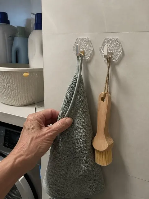 No-Drill Waterwave Adhesive Hooks – 5-Piece Set