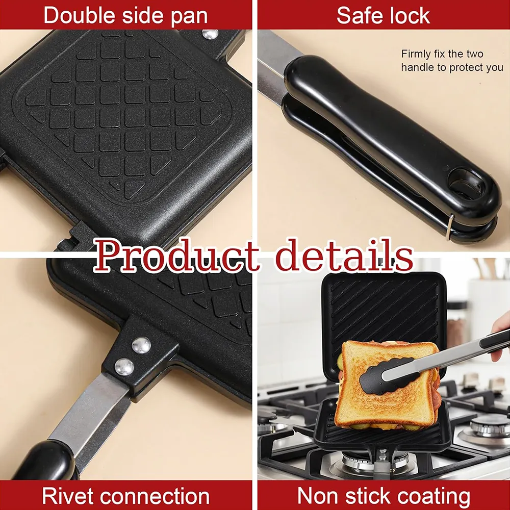 🥪 Stovetop Sandwich Maker Pan