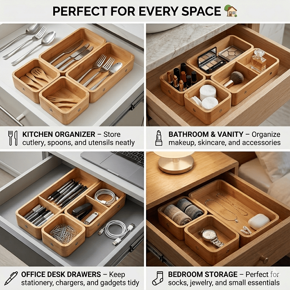 Modulares Schubladen-Organizer-Set
