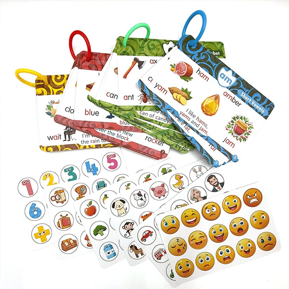 Lautlern-Karten mit sprechendem Stift – interaktives Lernset für Kinder von 2–6 Jahren