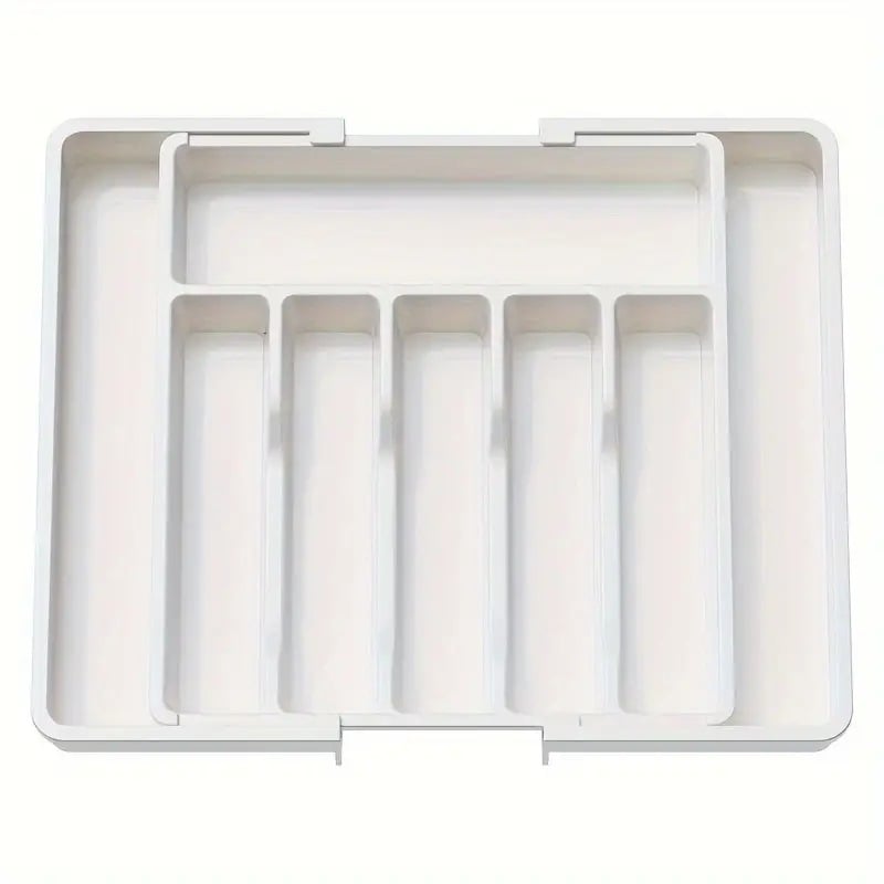 Ausziehbarer Besteckschubladen-Organizer