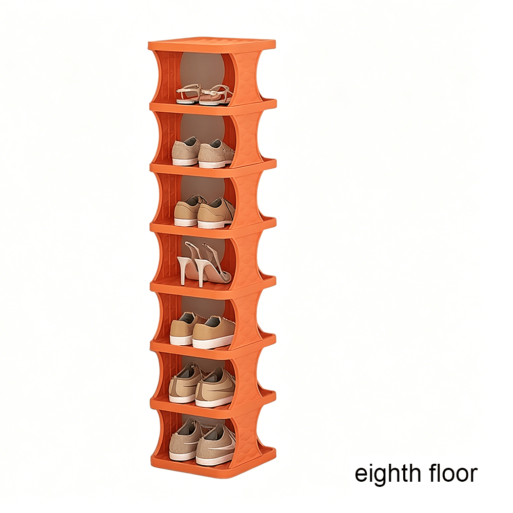 Schmales platzsparendes Schuhregal